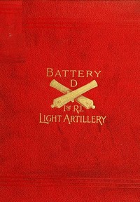 Cover of Battery D First Rhode Island Light Artillery in the Civil War