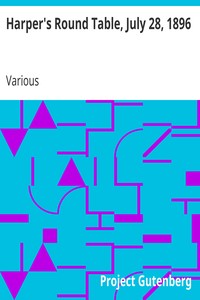 Cover of Harper's Round Table, July 28, 1896