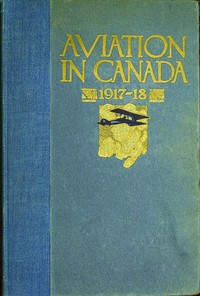 Cover of Aviation in Canada, 1917-1918