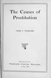 Cover of The causes of prostitution