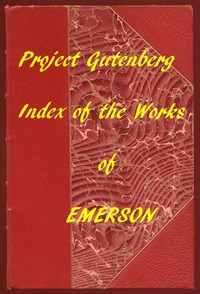 Cover of Index of the Project Gutenberg Works of Ralph Waldo Emerson