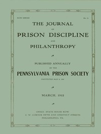 Cover of The Journal of Prison Discipline and Philanthropy, March 1912