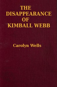Cover of The Disappearance of Kimball Webb