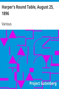 Cover of Harper's Round Table, August 25, 1896