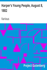 Cover of Harper's Young People, August 8, 1882