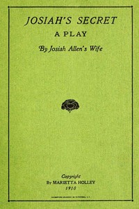 Cover of Josiah's Secret: A Play