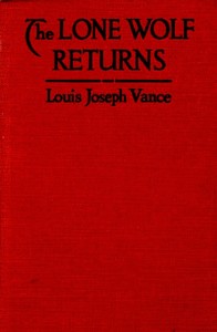 Cover of The Lone Wolf Returns