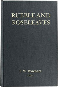 Cover of Rubble and Roseleaves, and Things of That Kind
