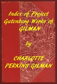 Cover of Index of the Project Gutenberg Works of Charlotte Perkins Gilman