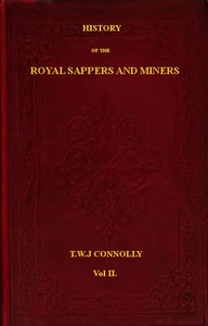 Cover of History of the Royal Sappers and Miners, Volume 2 (of 2)