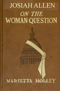 Cover of Josiah Allen on the Woman Question