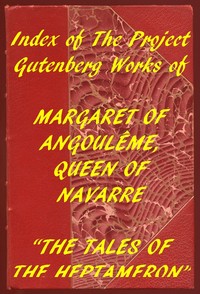 Cover of Index of the Project Gutenberg Works of Marguerite, Queen of Navarre