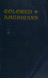 Cover of Colored Americans in the Wars of 1776 and 1812