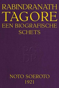 Cover of Rabindranath Tagore: Een biografische Schets