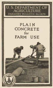 Cover of Plain Concrete for Farm Use