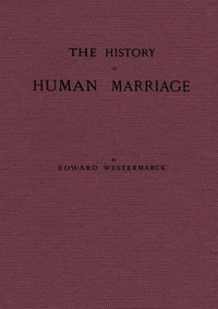 Cover of The history of human marriage