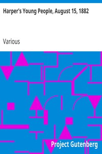 Cover of Harper's Young People, August 15, 1882
