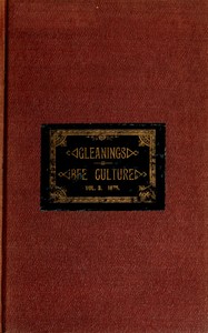 Cover of Gleanings in Bee Culture, Vol. III. No. 3