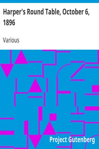 Cover of Harper's Round Table, October 6, 1896