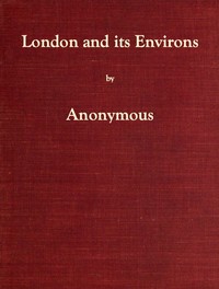 Cover of London and Its Environs Described, vol. 1 (of 6)