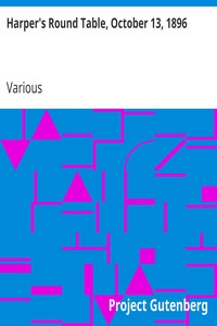 Cover of Harper's Round Table, October 13, 1896