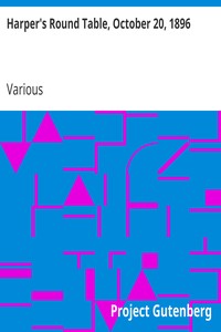 Cover of Harper's Round Table, October 20, 1896