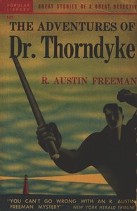 Cover of The adventures of Dr. Thorndyke (The singing bone)