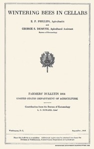 Cover of Wintering Bees in Cellars