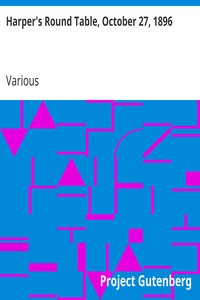Cover of Harper's Round Table, October 27, 1896
