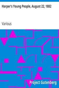 Cover of Harper's Young People, August 22, 1882