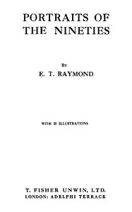 Cover of Portraits of the Nineties