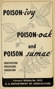 Cover of Poison-ivy, poison-oak and poison sumac