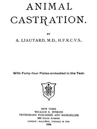 Cover of Animal Castration