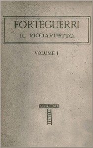 Cover of Il Ricciardetto, vol. I
