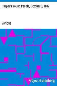 Cover of Harper's Young People, October 3, 1882