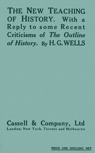 Cover of The New Teaching of History