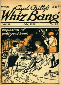 Cover of Captain Billy's Whiz Bang, Vol. 2, No. 22, July, 1921