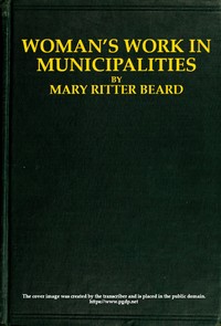 Cover of Woman's work in municipalities