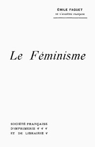 Cover of Le féminisme