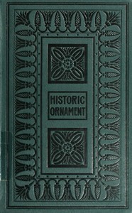 Cover of Historic Ornament, Vol. 1 (of 2)