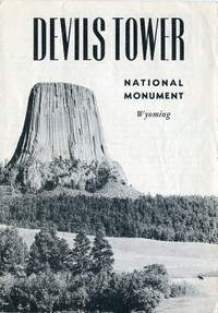 Cover of Devils Tower National Monument, Wyoming (1949)