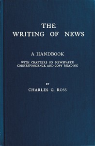 Cover of The Writing of News