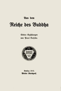Cover of Aus dem Reiche des Buddha: Sieben Erzählungen