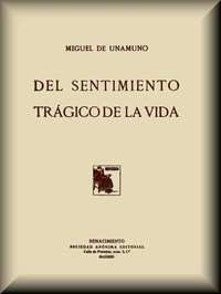 Cover of Del sentimiento trágico de la vida