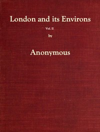 Cover of London and Its Environs Described, vol. 2 (of 6)