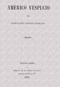 Cover of Américo Vespucio
