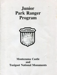 Cover of Junior Park Ranger Program: Montezuma Castle and Tuzigoot National Monuments