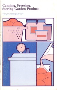 Cover of Canning, Freezing, Storing Garden Produce