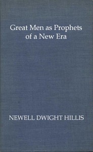 Cover of Great Men as Prophets of a New Era