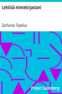 Cover of Lehtisiä mietekirjastani